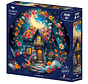 Bluebird Le Cottage Fleuri Round Puzzle 501pcs