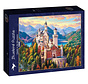 Bluebird Castle in the Mountains Puzzle 1000pcs