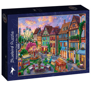 Bluebird Bluebird Amusement Park in the City Puzzle 1000pcs