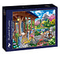 Bluebird Evening House in the Mountains Puzzle 1000pcs
