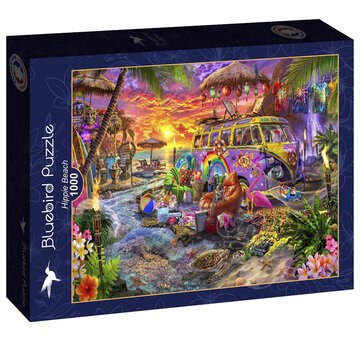 Bluebird Bluebird Hippie Beach Puzzle 1000pcs