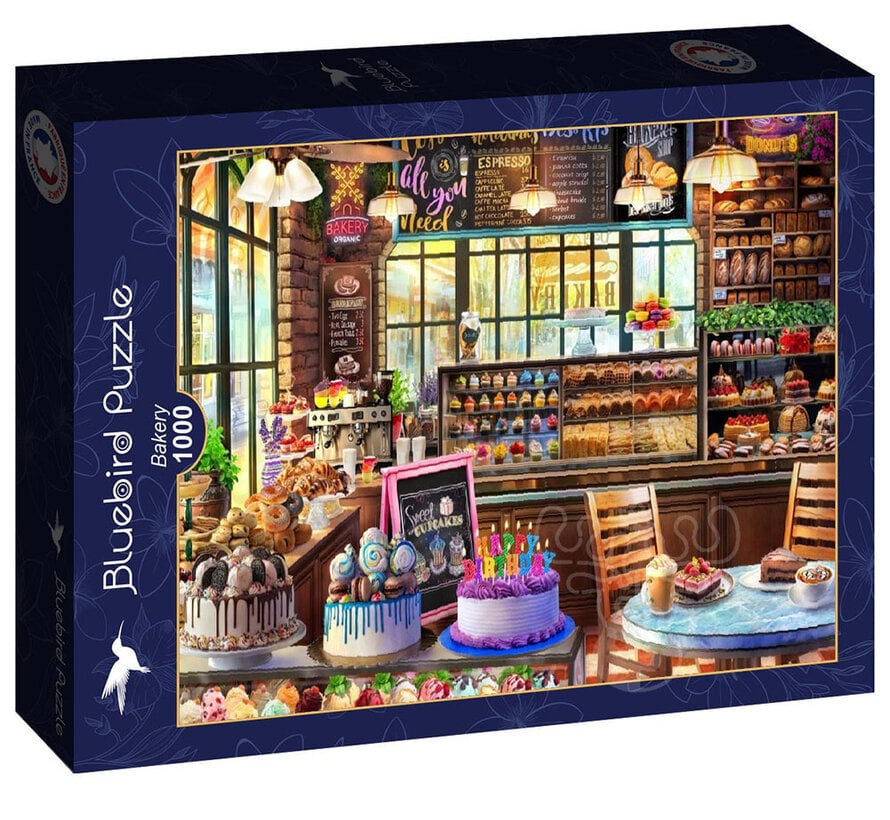 Bluebird Bakery Puzzle 1000pcs
