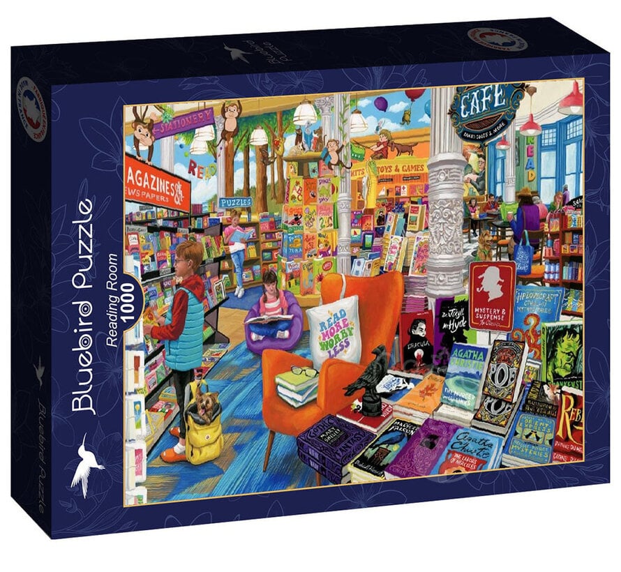 Bluebird Reading Room Puzzle 1000pcs