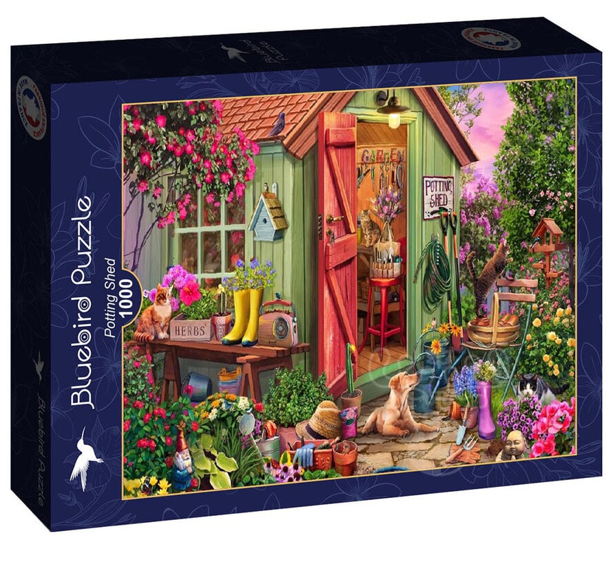 Bluebird Potting Shed Puzzle 1000pcs