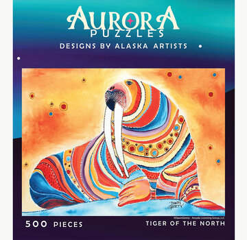 Aurora Puzzles Aurora Tiger of the North Puzzle 500pcs