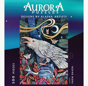 Aurora Puzzles Aurora Snow Raven Puzzle 500pcs