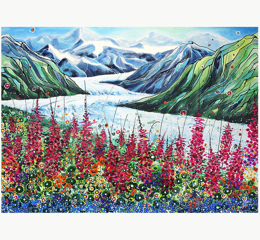 Aurora Matanuska Glacier Puzzle 500pcs