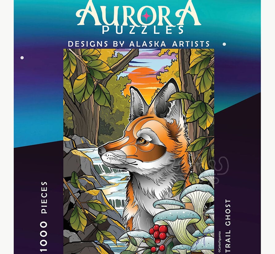 Aurora Trail Ghost Puzzle 1000pcs