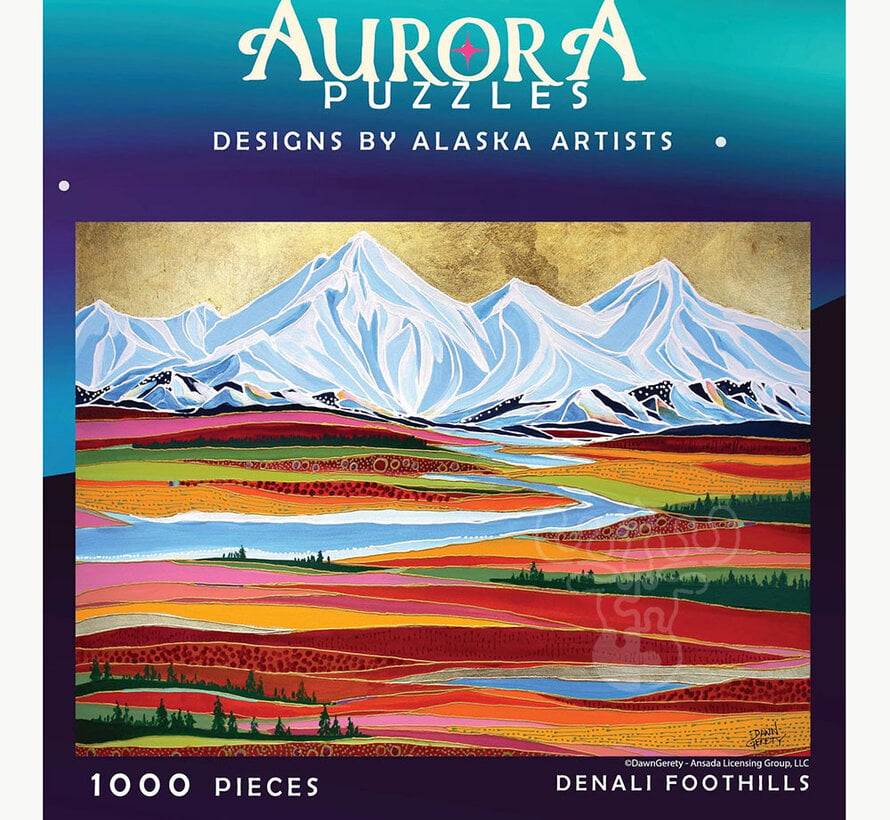 Aurora Denali Foothills Puzzle 1000pcs