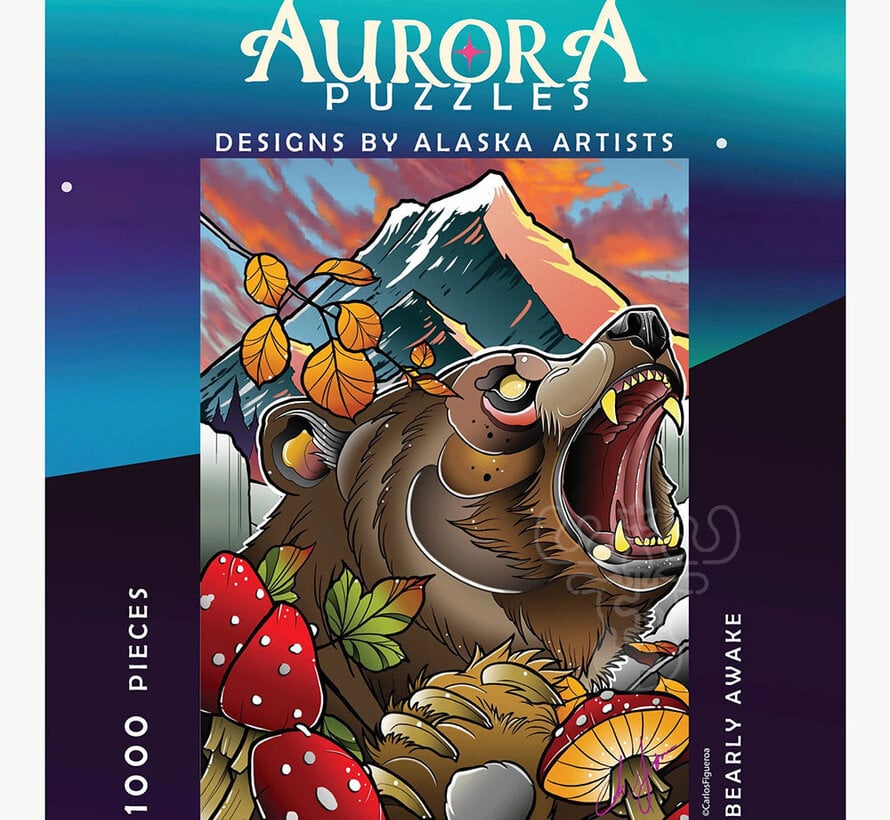 Aurora Bearly Awake Puzzle 1000pcs