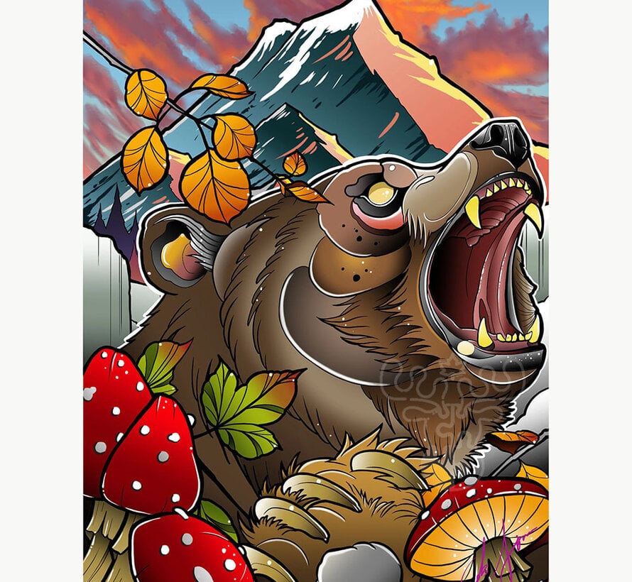 Aurora Bearly Awake Puzzle 1000pcs