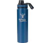 Chilly Moose Puzzles Canada - Chilly Moose 24oz Brunswick Bottle - Navy