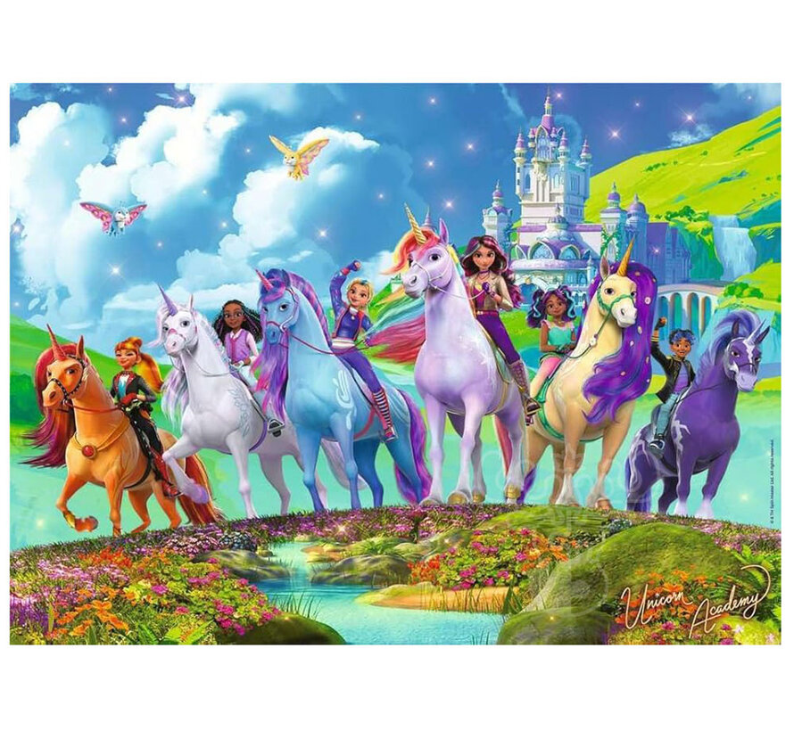 Ravensburger Unicorn Academy: The Magic of Unicorn Academy Puzzle 200pcs XXL