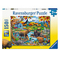 Ravensburger Wildlife Gathering Puzzle 150pcs XXL