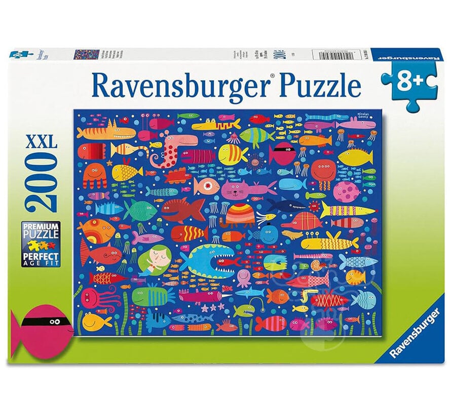 Ravensburger Funny Fish Friends Puzzle 200pcs XXL