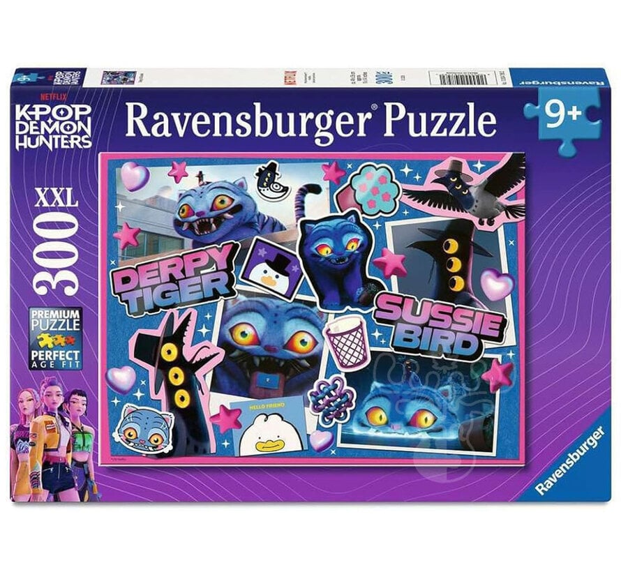Ravensburger KPop Demon Hunters:Derpy & Sussie Puzzle 300pcs XXL