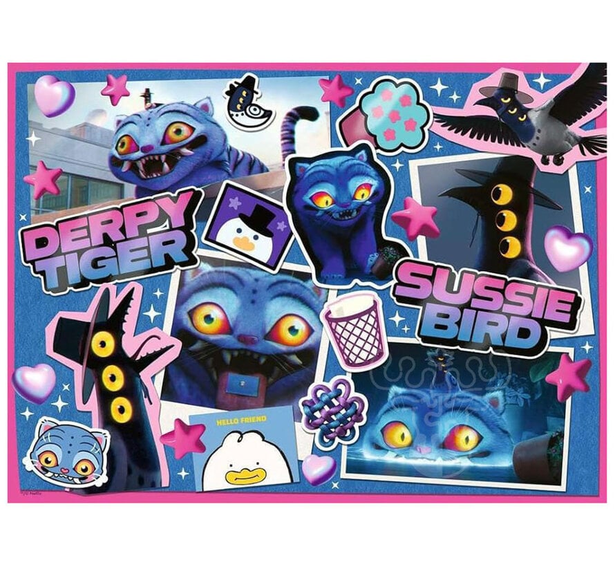 Ravensburger KPop Demon Hunters: Derpy & Sussie Puzzle 300pcs XXL