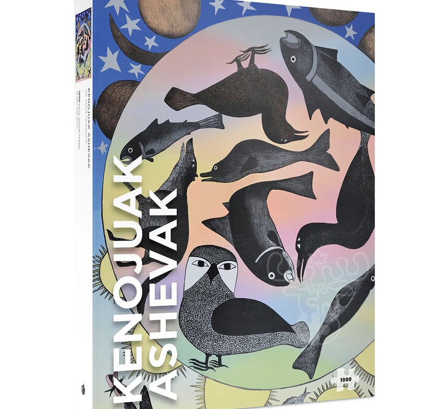 Pomegranate Ashevak, Kenojuak: Siilavut, Nunavut Puzzle 1000pcs