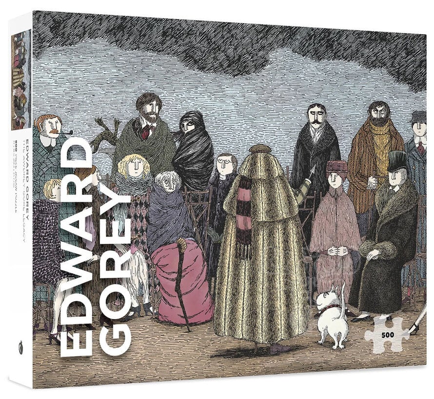 Pomegranate Gorey, Edward: The Awdrey-Gore Legacy Puzzle 500pcs
