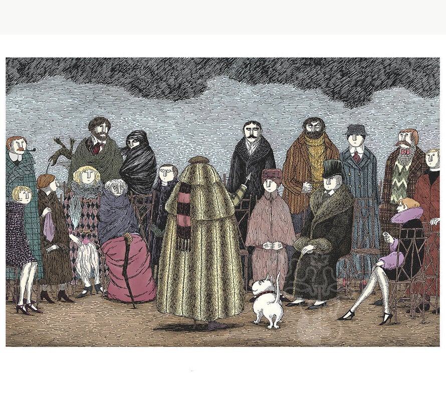 Pomegranate Gorey, Edward: The Awdrey-Gore Legacy Puzzle 500pcs