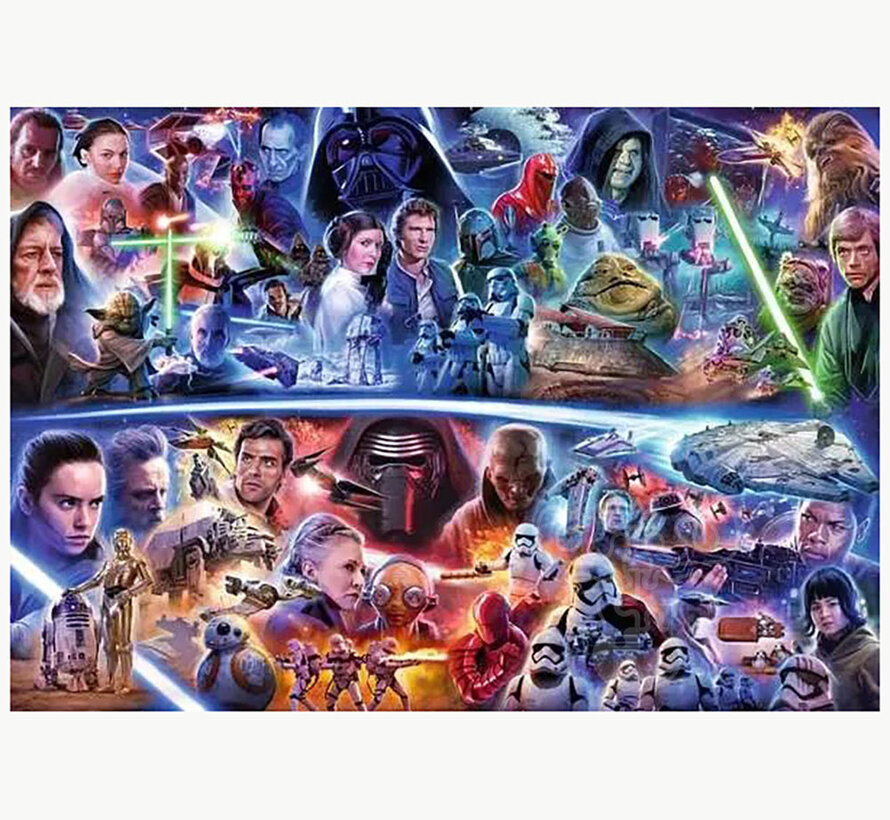 FINAL SALE Ravensburger Star Wars Episode I-VI Puzzle 18000pcs