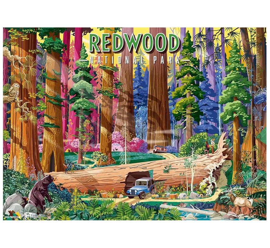 Ravensburger Redwood National Park Puzzle 500pcs