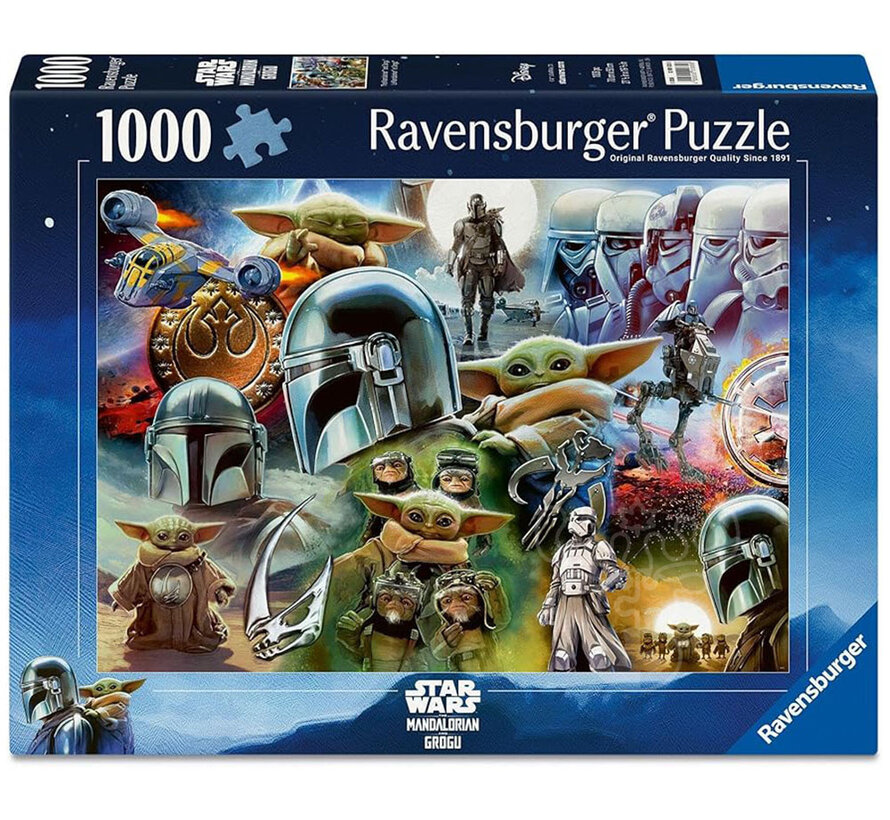 Ravensburger Star Wars The Mandalorian and Grogu Puzzle 1000pcs