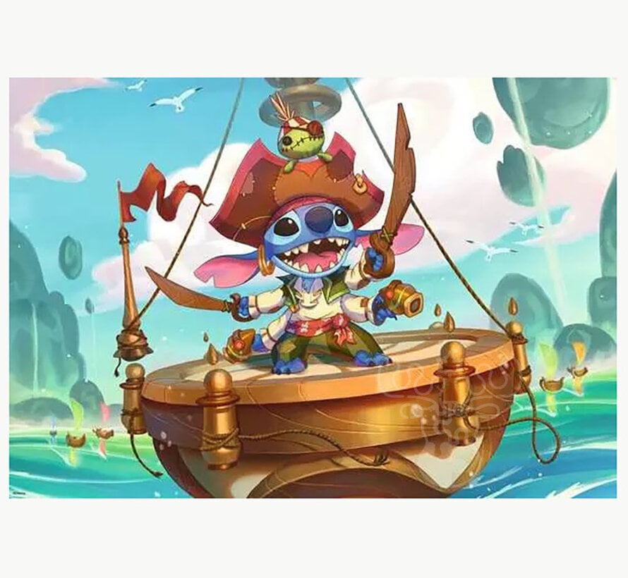 Ravensburger Puzzle Moment Disney Lorcana: Stitch - Alien Buccaneer Puzzle 300pcs