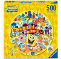 Ravensburger Spongebob Squarepants Round Puzzle 500pcs