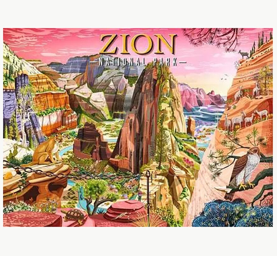 Ravensburger Zion National Park Puzzle 500pcs