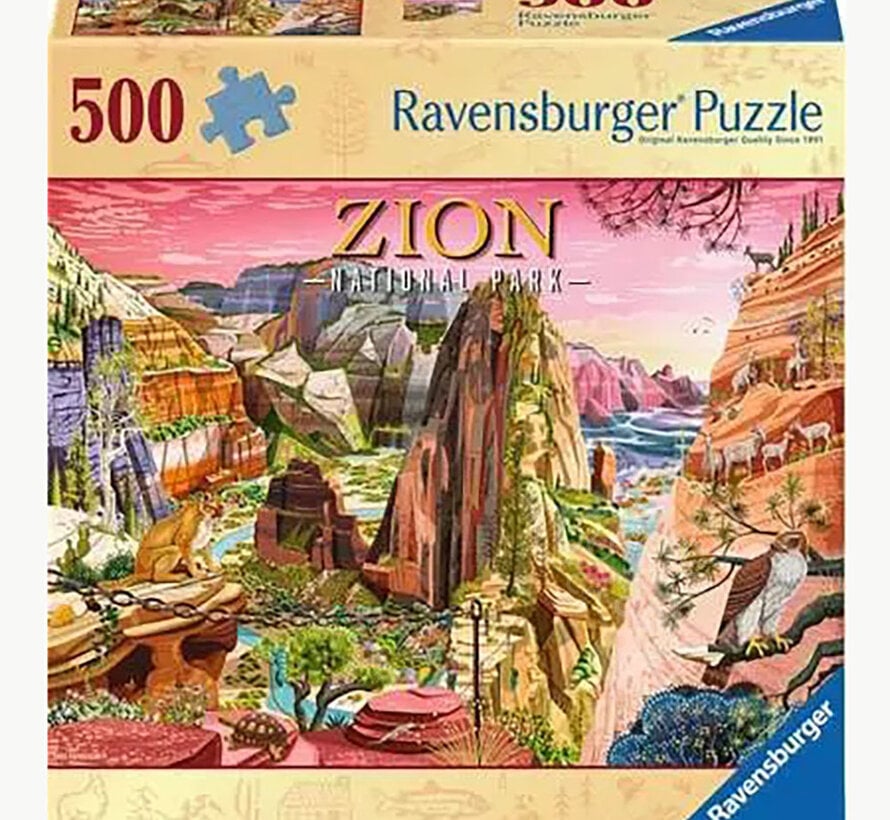 Ravensburger Zion National Park Puzzle 500pcs