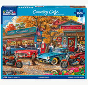 White Mountain White Mountain Country Café Puzzle 1000pcs
