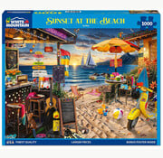 White Mountain White Mountain Sunset at the Beach Puzzle 1000pcs