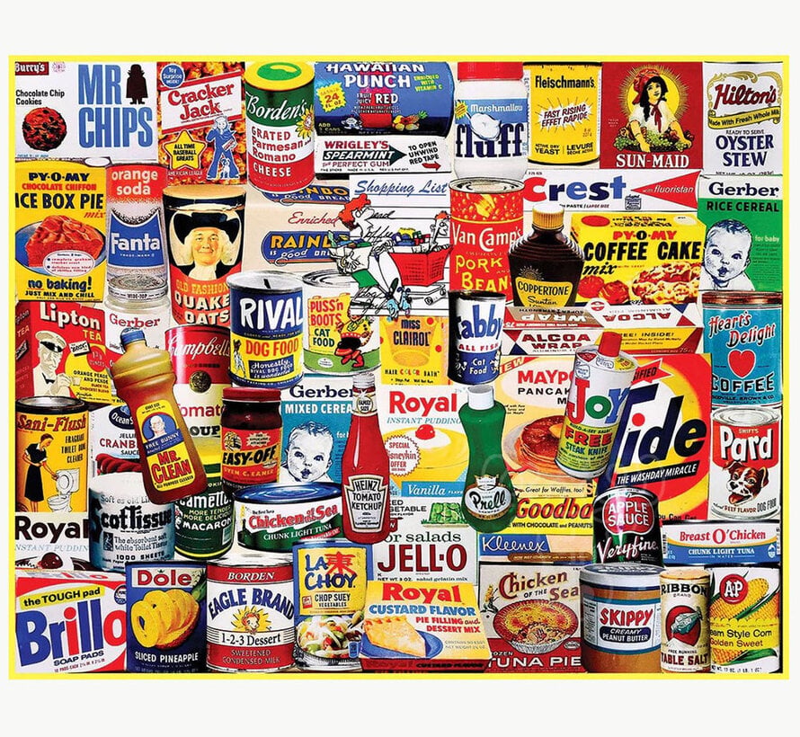 White Mountain Mom's Shopping List Puzzle 1000pcs