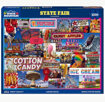 White Mountain White Mountain State Fair Puzzle 1000pcs
