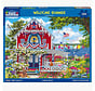 White Mountain Welcome Summer Puzzle 500pcs