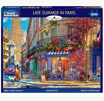 White Mountain White Mountain Late Summer in Paris Puzzle 1000pcs