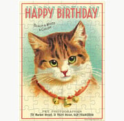 Cavallini Cavallini Happy Birthday Cat Greeting Card Puzzle 60pcs
