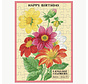 Cavallini Happy Birthday Language of Flowers  Greeting Card Puzzle 60pcs
