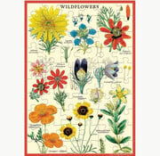 Cavallini Cavallini Wildflowers Greeting Card Puzzle 60pcs