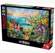 Anatolian Anatolian Village by the Sea Puzzle 260pcs