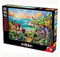 Anatolian Village by the Sea Puzzle 260pcs