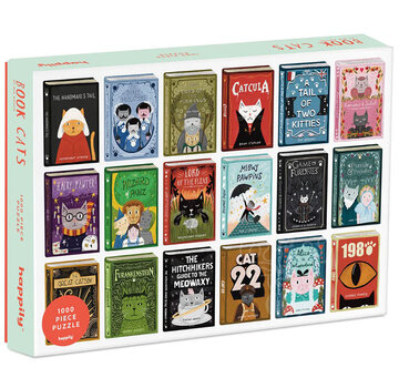 Happily Happily Book Cats Puzzle 1000pcs
