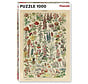 Piatnik Millot - Flowers Puzzle 1000pcs