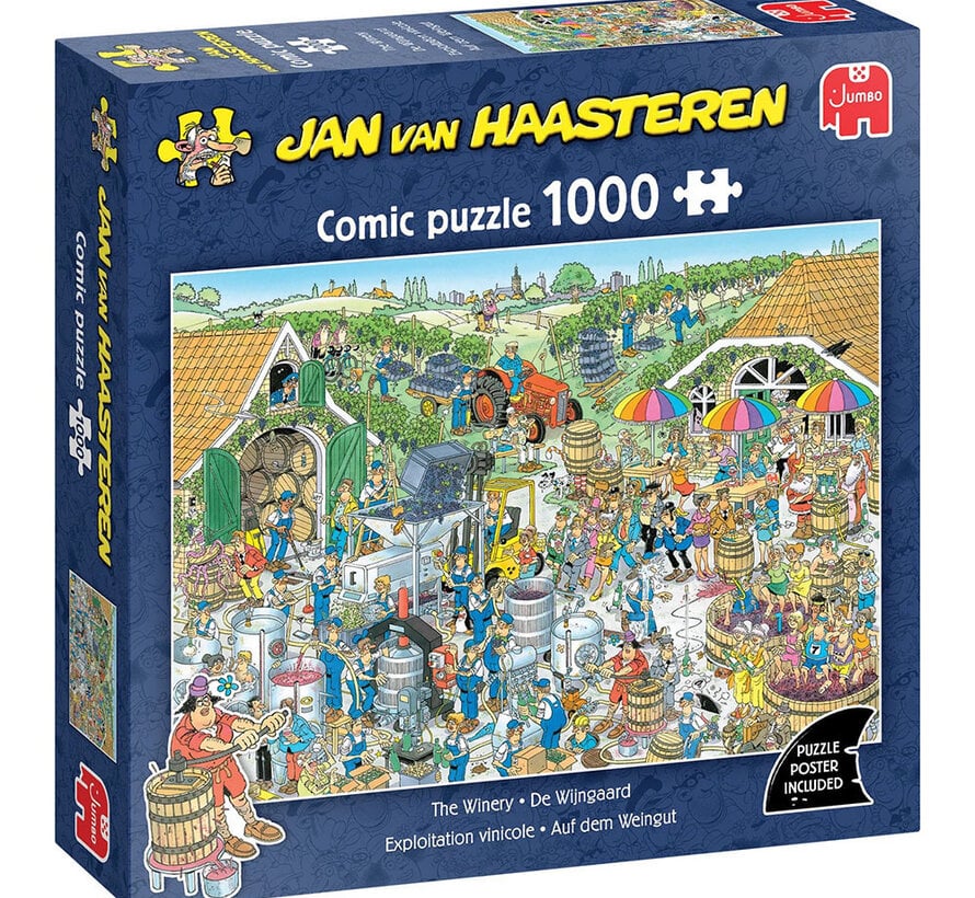 Jumbo Jan van Haasteren - The Winery Puzzle 1000pcs