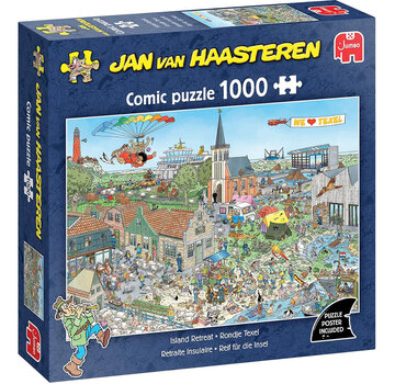 Jumbo Jumbo Jan van Haasteren - Island Retreat Puzzle 1000pcs