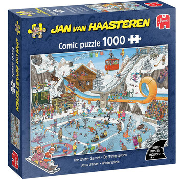 Jumbo Jumbo Jan van Haasteren - The Winter Games Puzzle 1000pcs