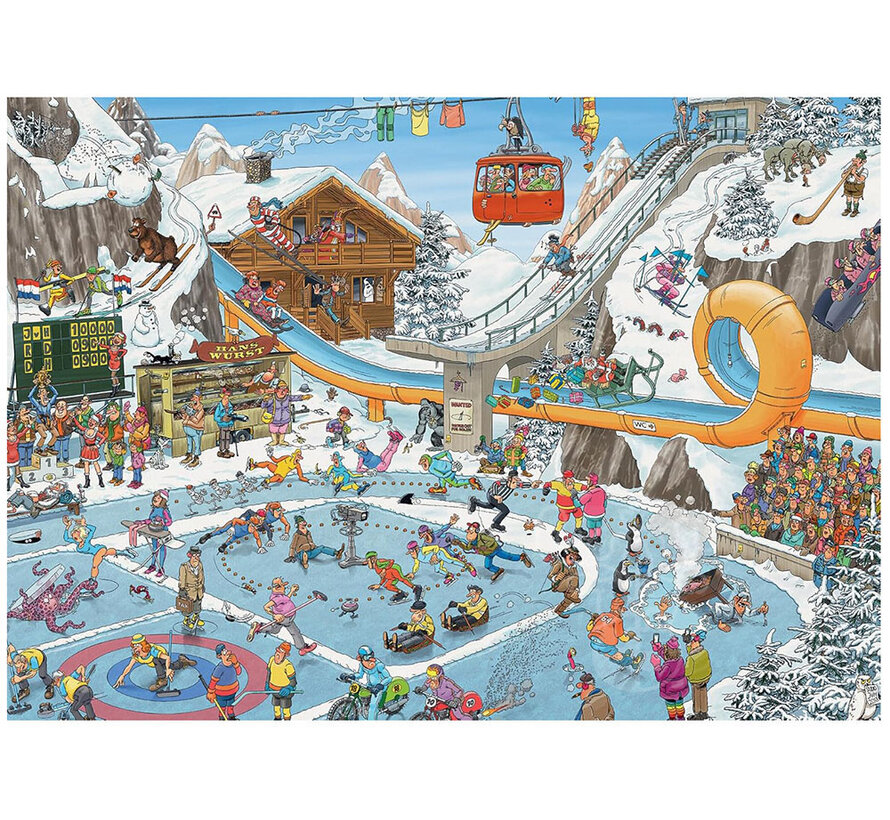 Jumbo Jan van Haasteren - The Winter Games Puzzle 1000pcs