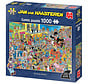 Jumbo Jan van Haasteren - Dia de Los Muertos Puzzle 1000pcs