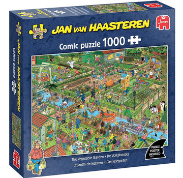 Jumbo Jumbo Jan van Haasteren - The Vegetable Garden Puzzle 1000pcs